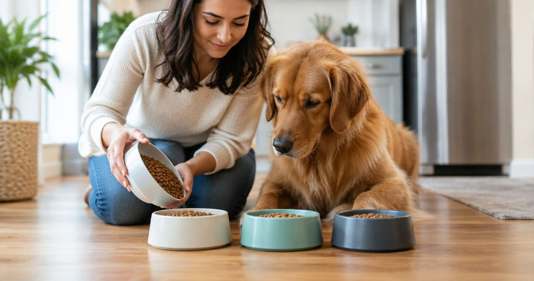 How long should you take to transition a dog to new food?