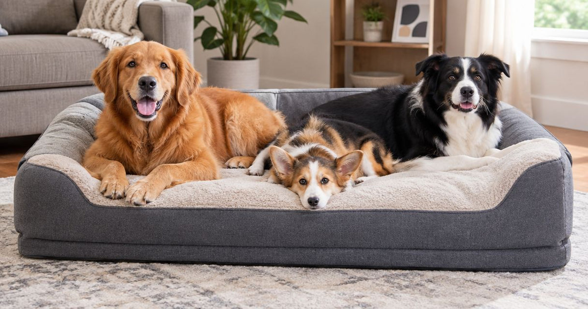 Orthopedic dog beds for multi-dog households: complete 2026 guide