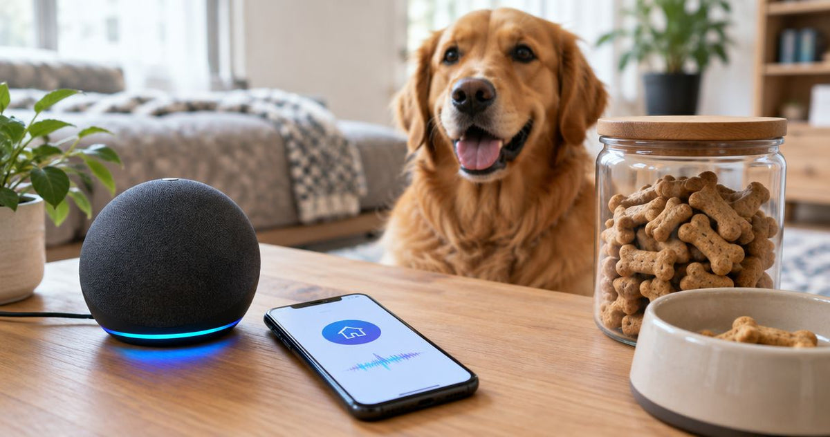 How to connect Alexa to reorder dog treats automatically