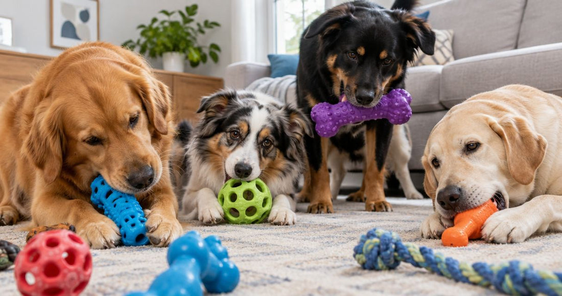 Dog chew toys for multi-dog households: complete 2026 guide