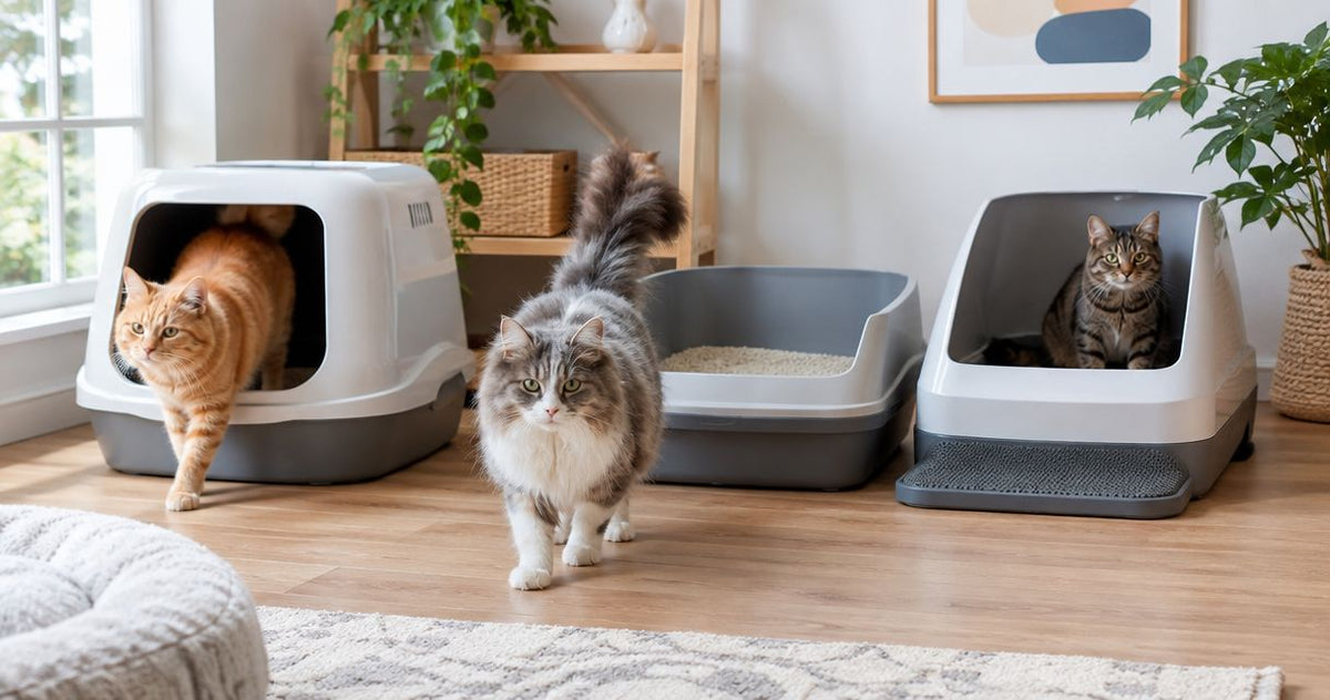 Best litter boxes for multiple cats in 2026