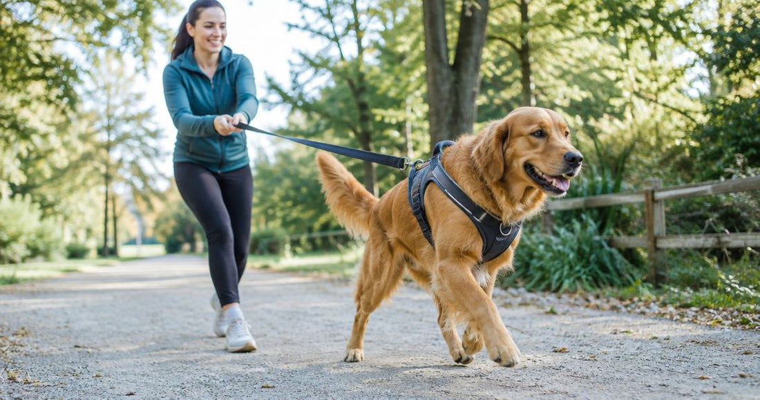 How long does it take to train a dog to stop pulling with a harness?