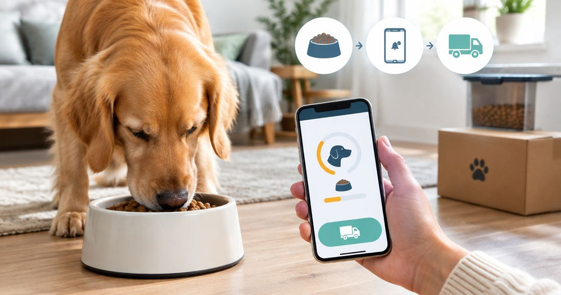Automatically reorder dog food when your subscription runs low: complete 2026 workflow