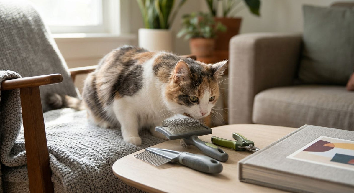 Can cats use dog grooming tools safely?