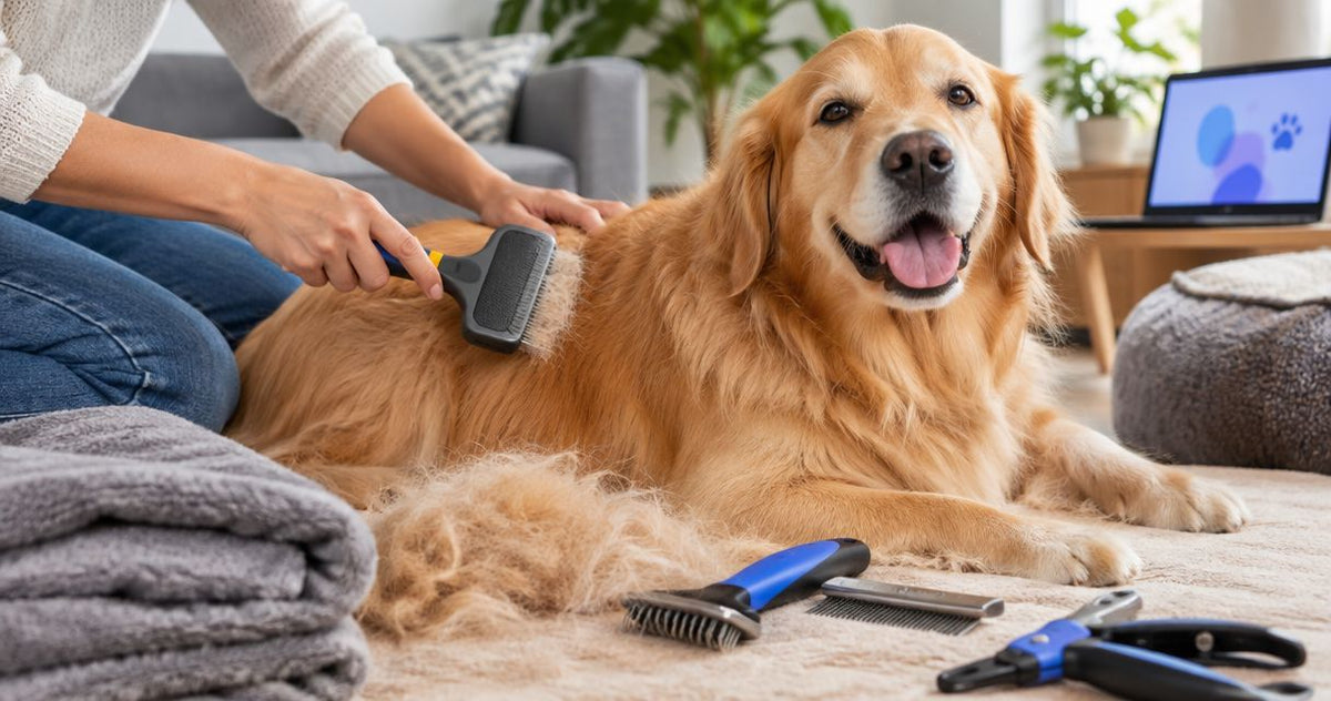 Best dog grooming tools for heavy shedders in 2026