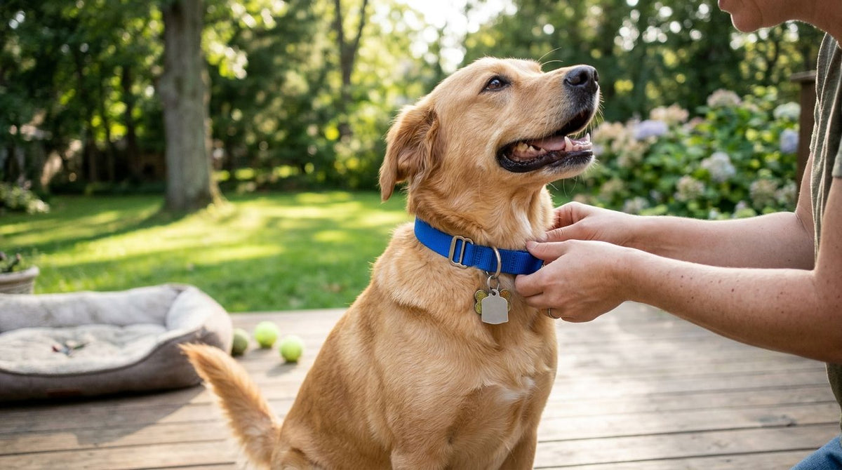 How long does it take for a dog to adjust to a new collar?