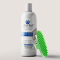 Flea & Tick Shampoo With Bath Brush