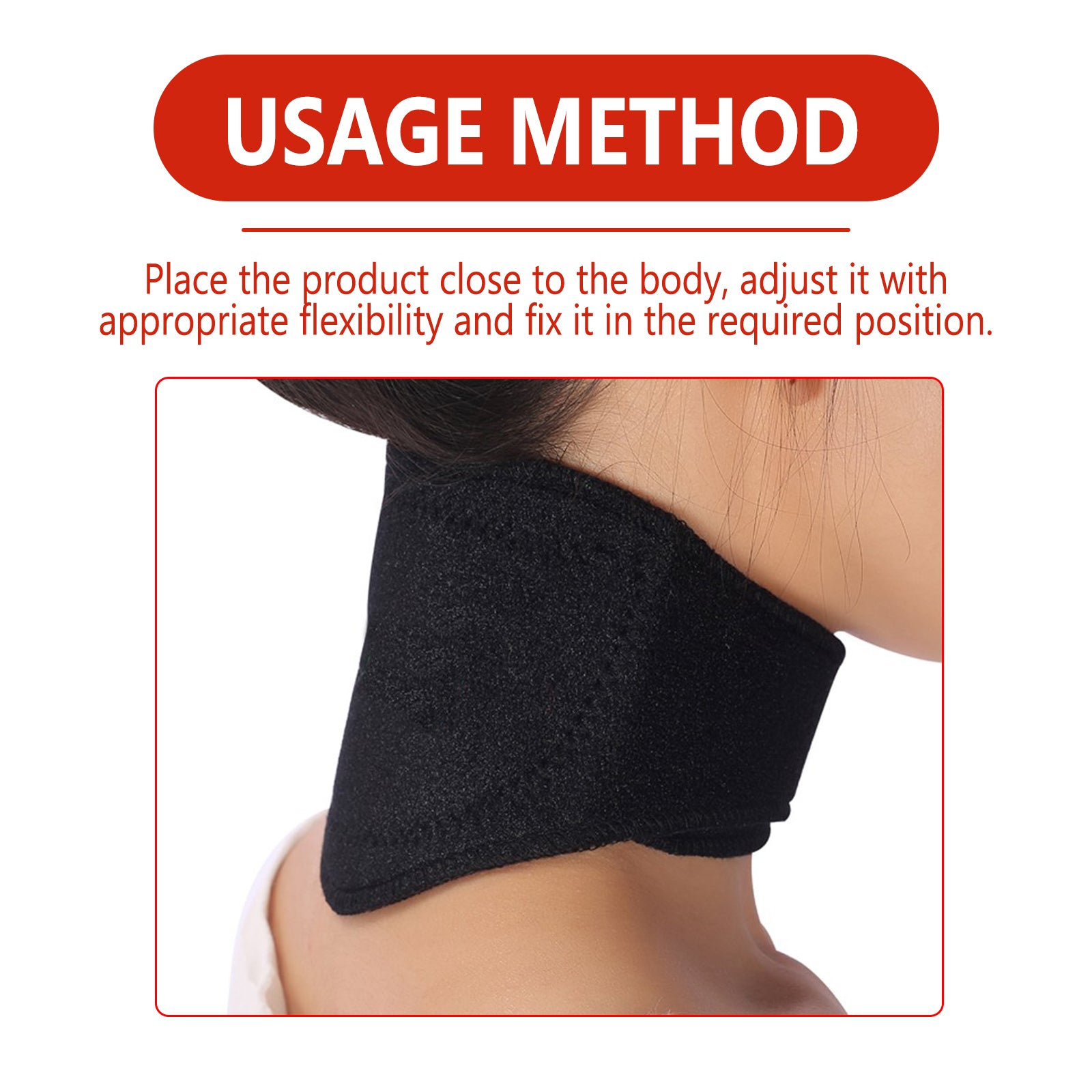 Self-Heating Neck & Shoulder Wrap – Comfortable Warming Support