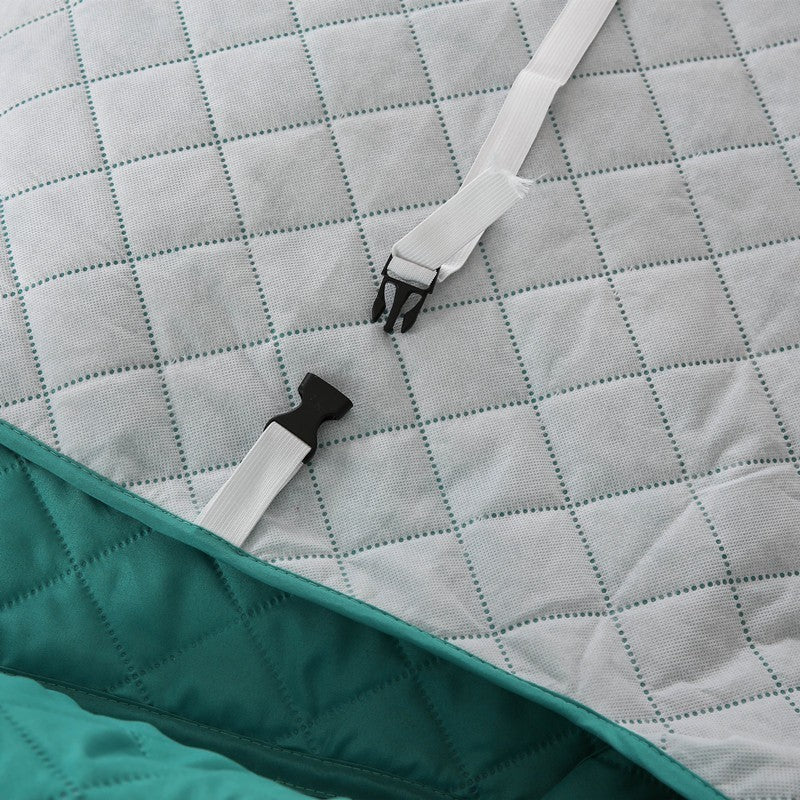 Quilted Pet Couch Cover – Furniture Protector with Armrests & Side Pockets, Chair / Loveseat / Sofa