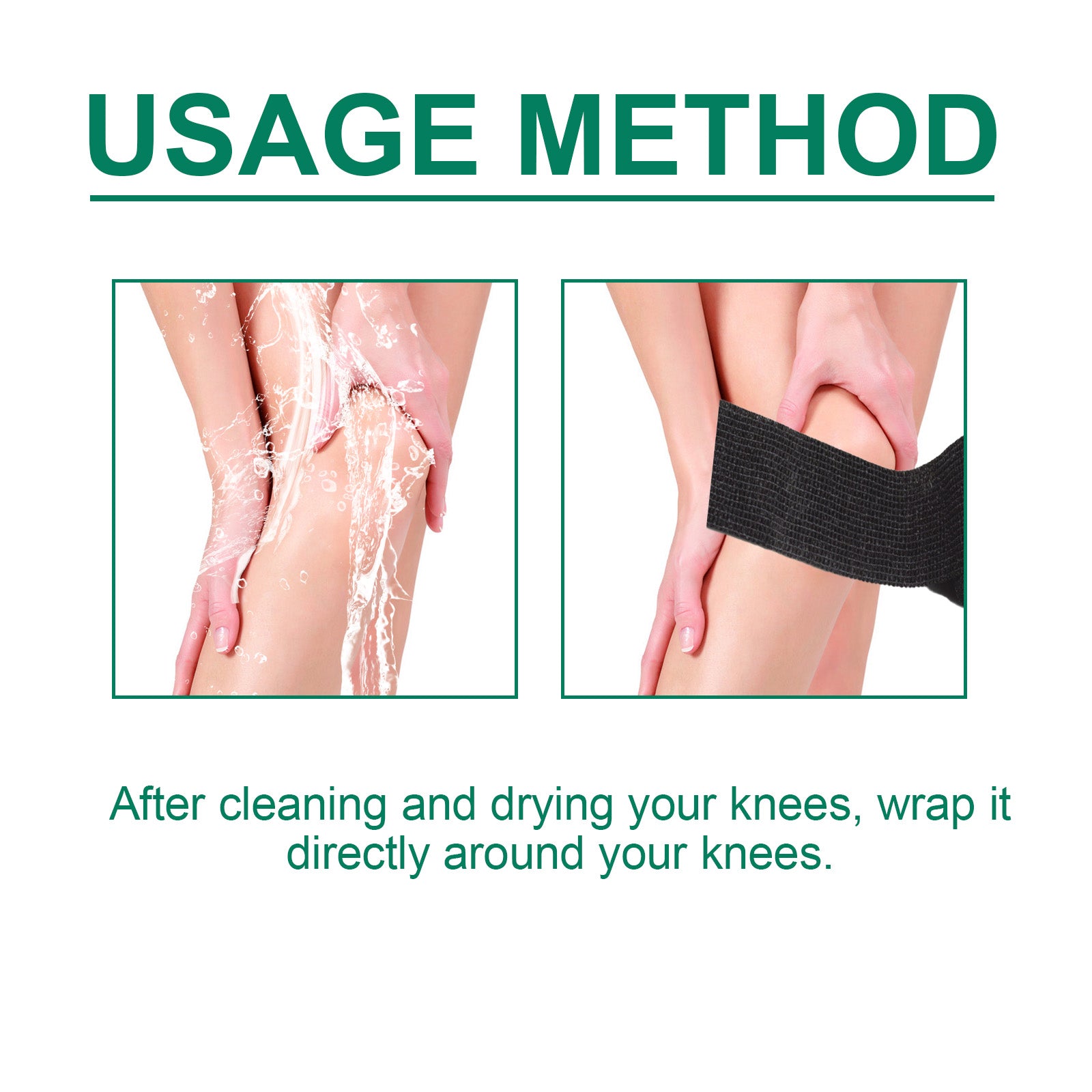 Self-Adhesive Elastic Sports Wrap – Flexible Knee & Joint Support
