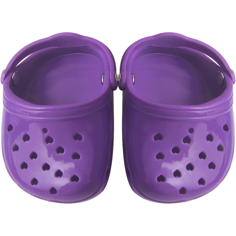 Heart-Shaped Dog Sandals – Breathable Rubber Hole Shoes for Pets