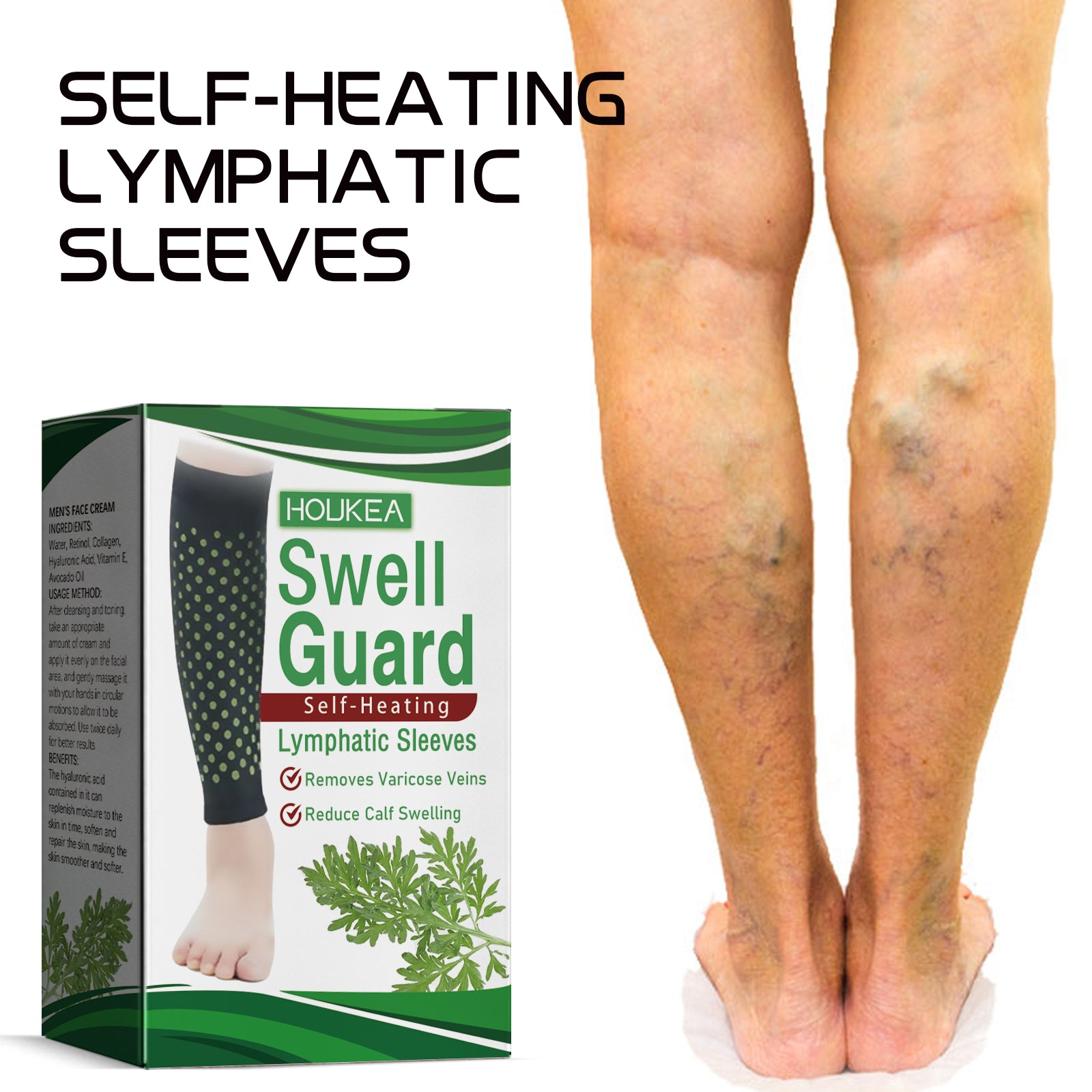 Tourmaline Warming Leg Wraps