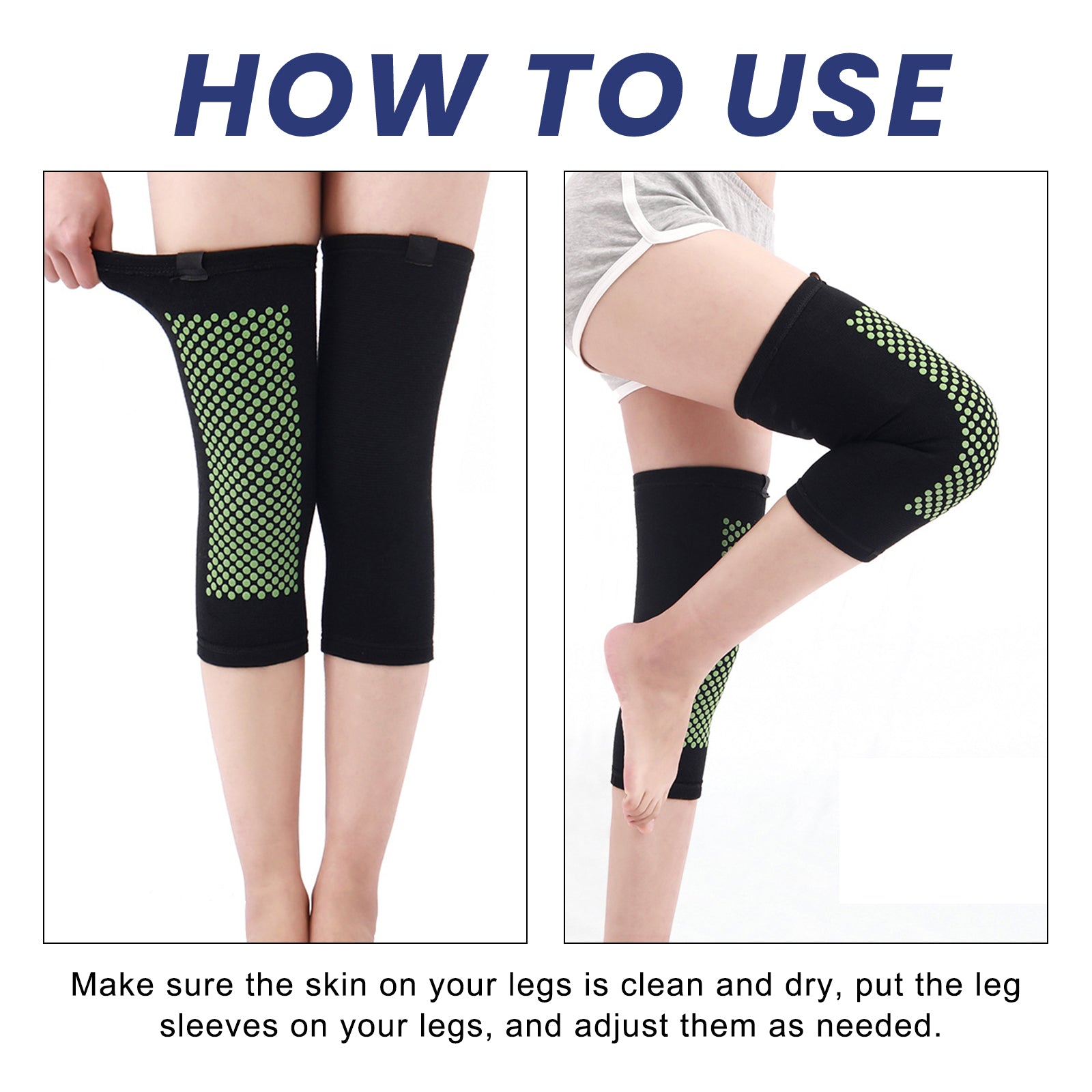 Compression Leg & Calf Support Sleeves