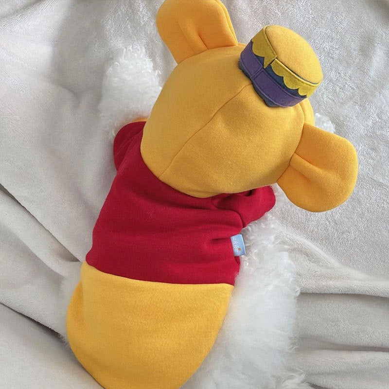 Winnie the Pooh Pet Hoodie Sweater Set, Japanese Cotton, XS–XXL