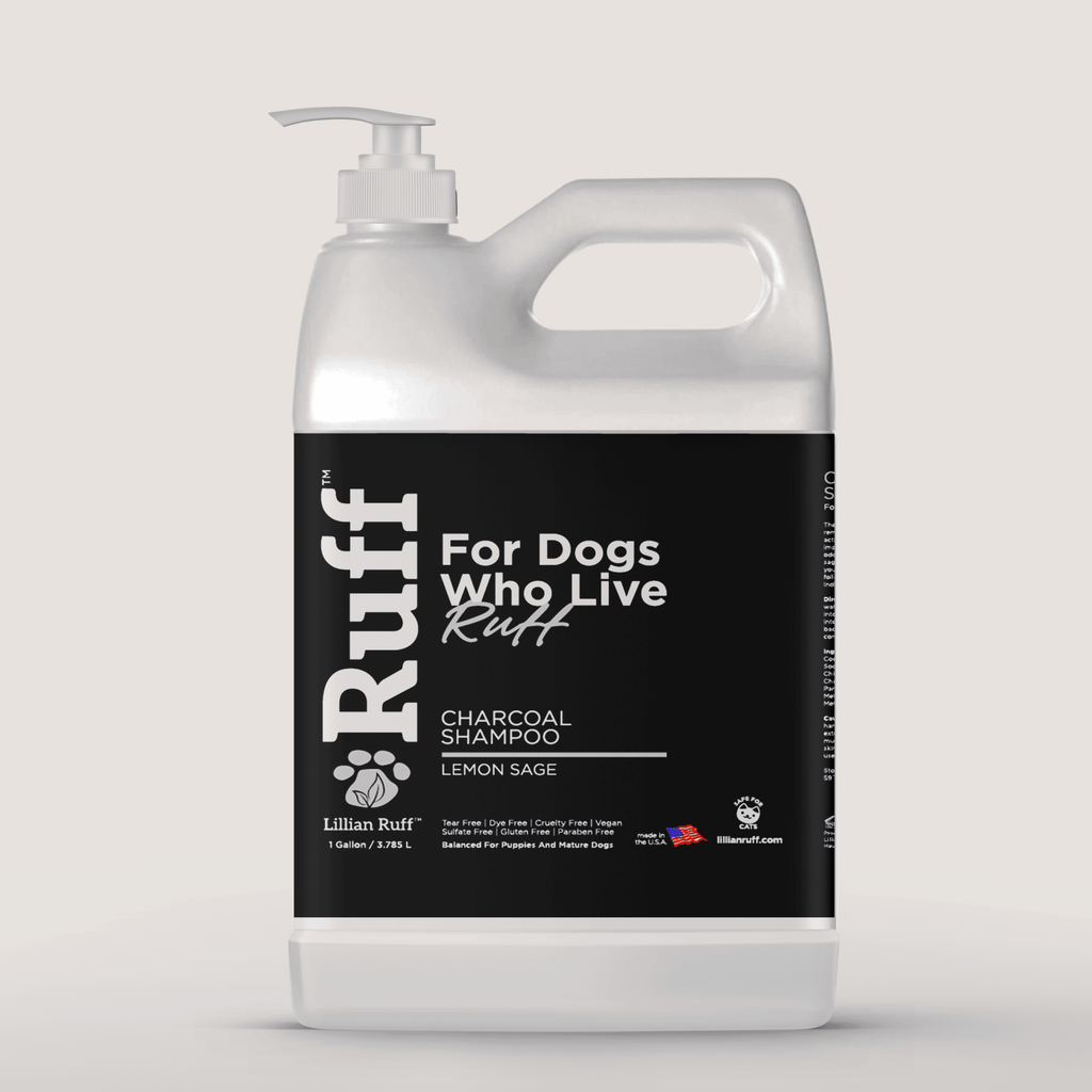 Lillian Ruff Activated Charcoal Dog Shampoo – Gallon