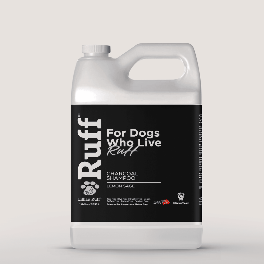 Lillian Ruff Activated Charcoal Dog Shampoo – Gallon