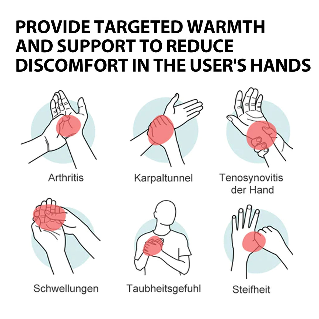 Far Infrared Compression Gloves