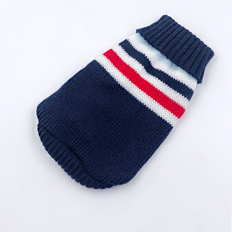 Knit Dog & Cat Sweater – Wool Blend, XS–3XL