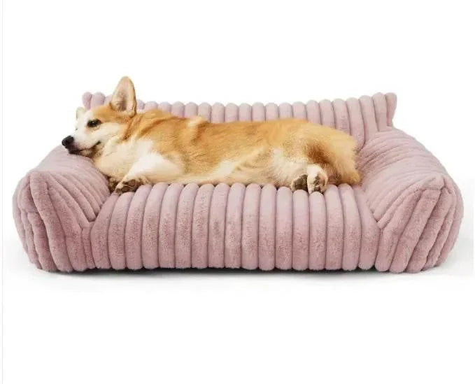 Snoozy Dream Orthopedic Dog Bed – Plush, Machine-Washable, Sizes S–L