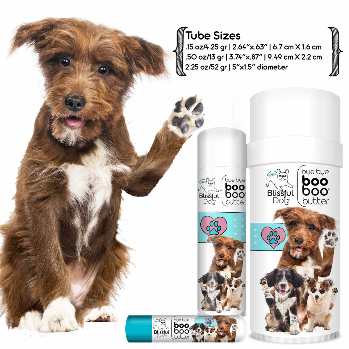 3 Cute Puppies Boo Boo Butter – Natural Healing Balm for Puppies | EverstockPets
