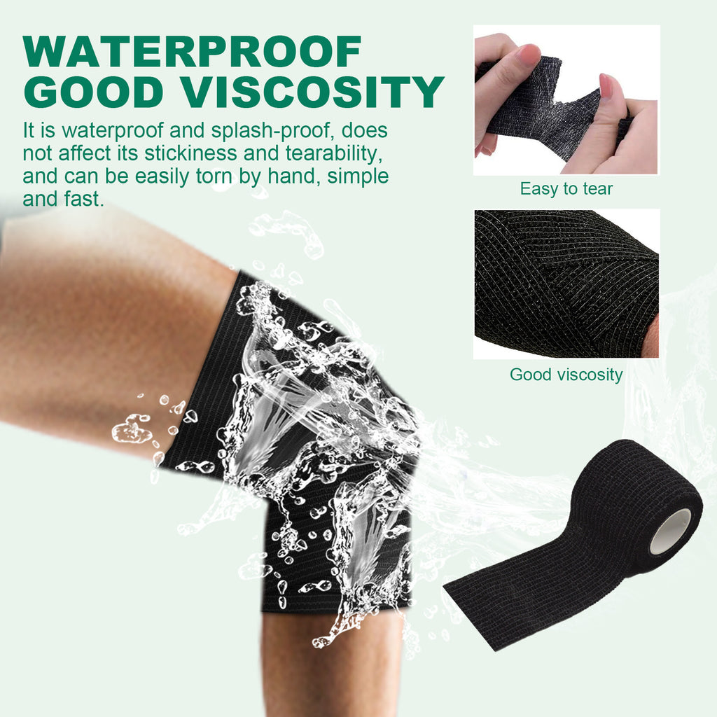 Self-Adhesive Elastic Sports Wrap – Flexible Knee & Joint Support