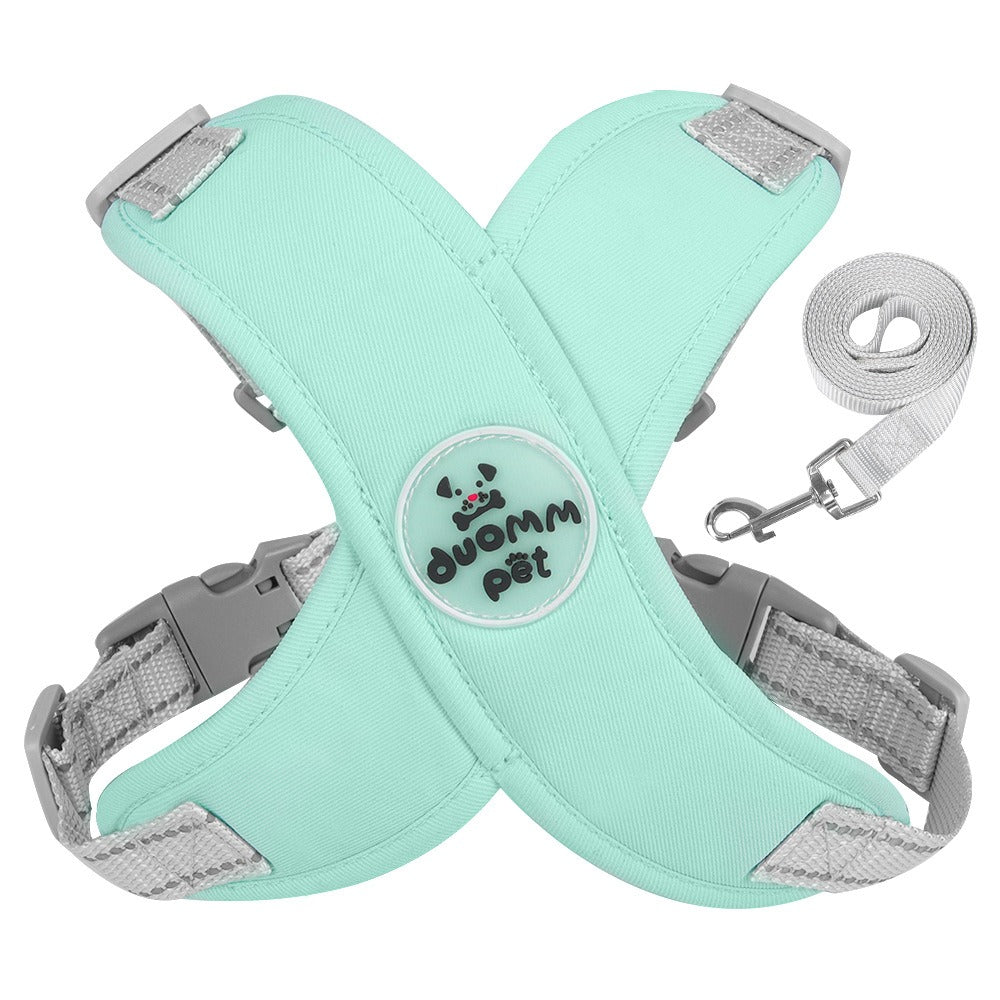 Breathable Reflective Dog Harness – Adjustable No-Pull Vest, Multiple Colors