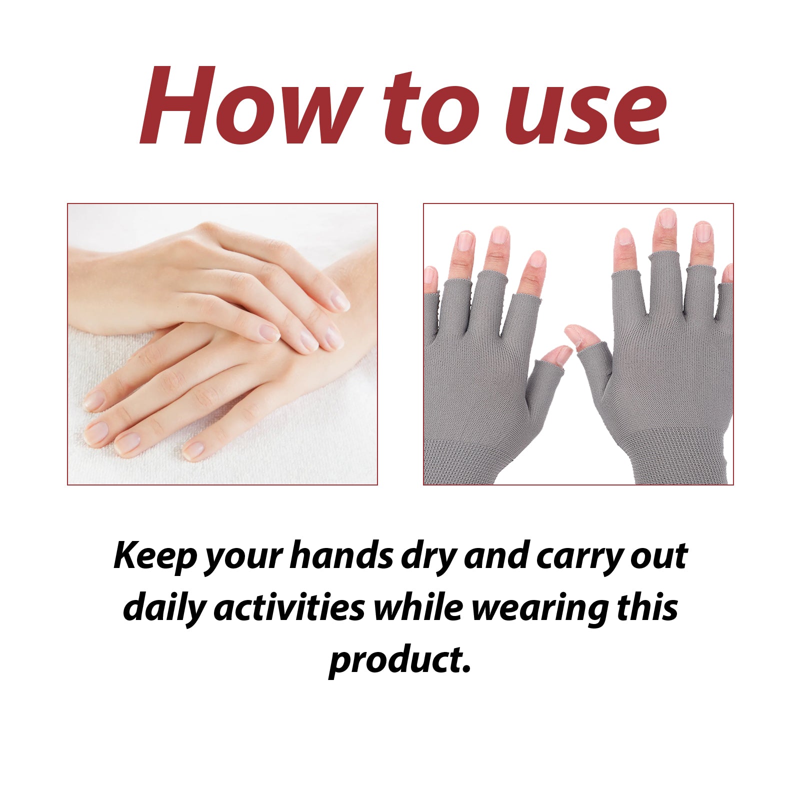 Fingerless Compression Gloves