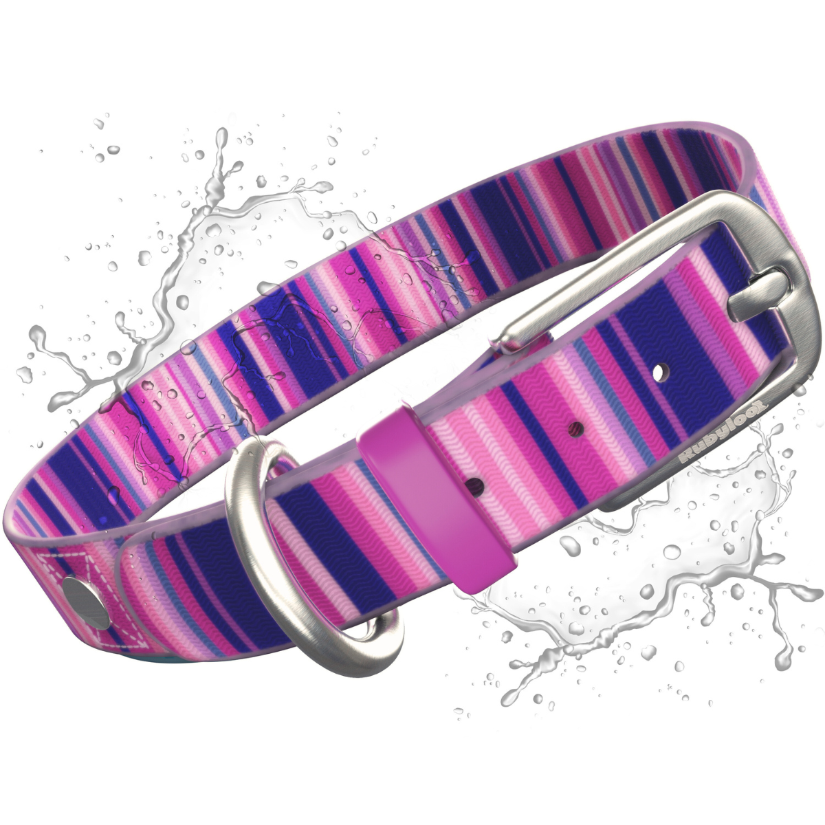 Rubyloo Waterproof Dog Collar – Washable, Stink-Proof & Quick-Dry