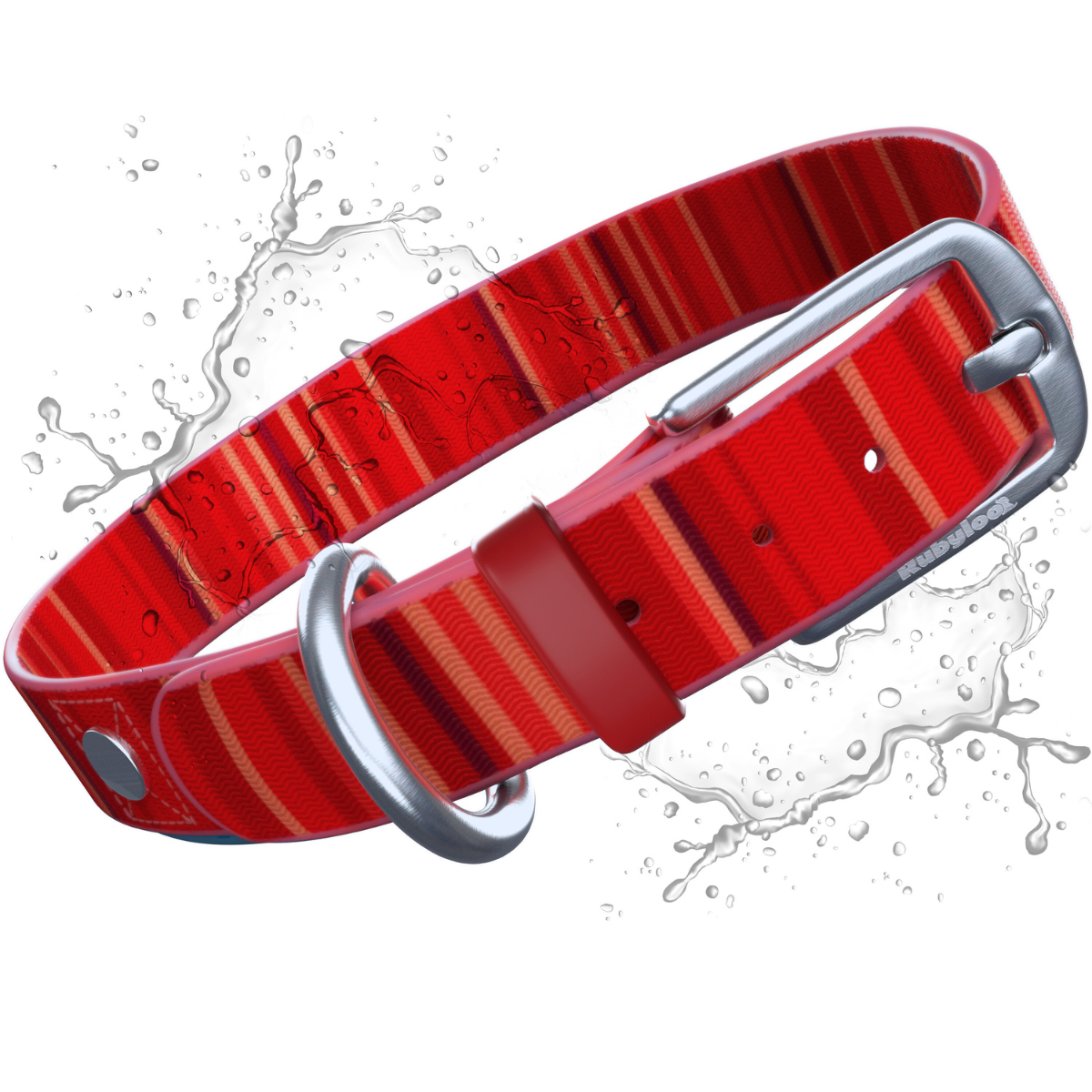 Rubyloo Waterproof Dog Collar – Washable, Stink-Proof & Quick-Dry