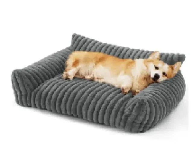 Snoozy Dream Orthopedic Dog Bed – Plush, Machine-Washable, Sizes S–L