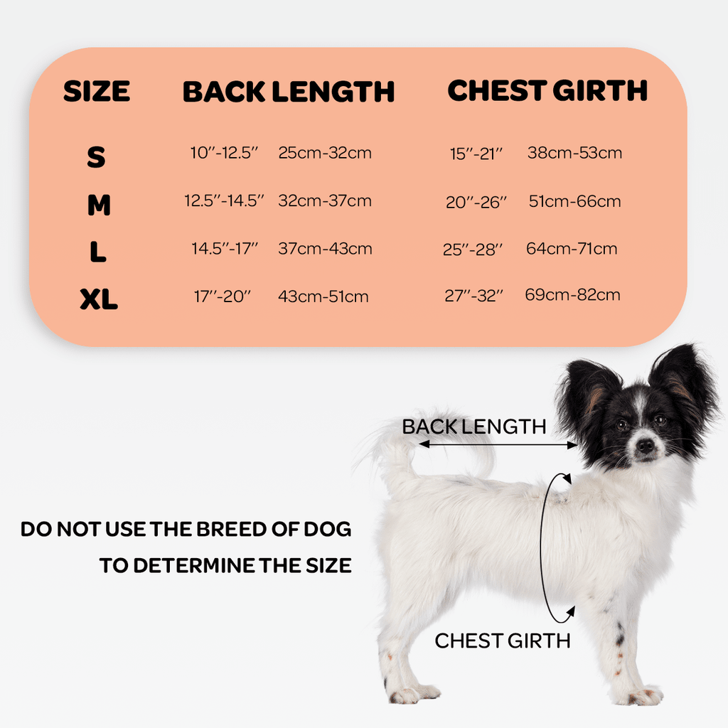 NeoAlly Adjustable Dog Back Brace – Spine Support with Stabilizer Inserts